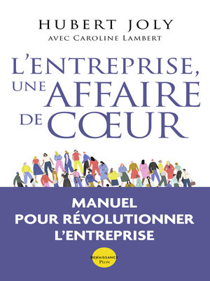 cover image of L'entreprise, une affaire de cœur